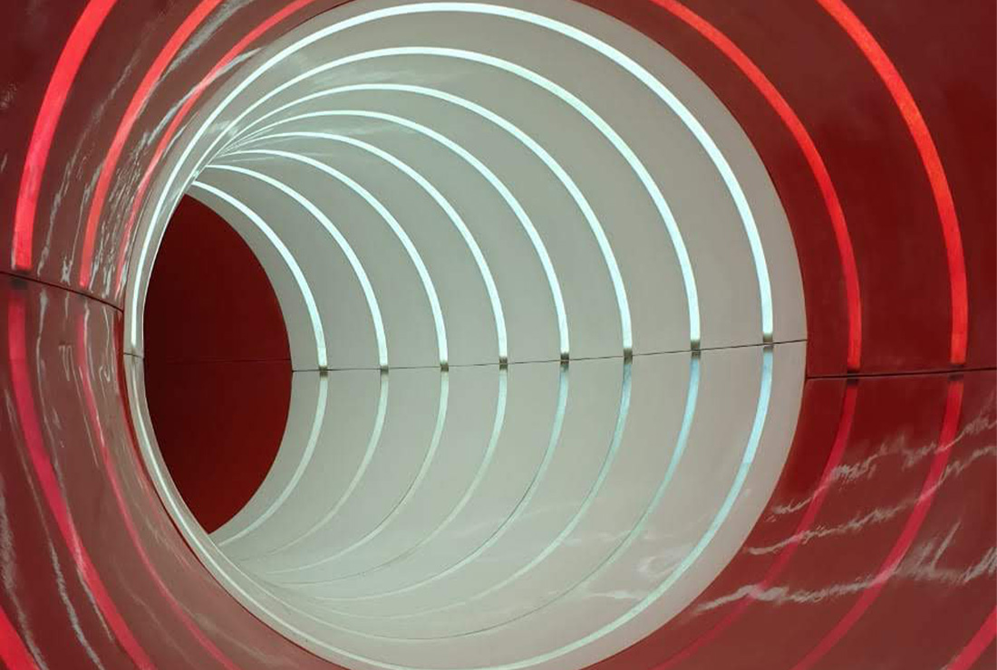 Тоннельная горка с сапогами